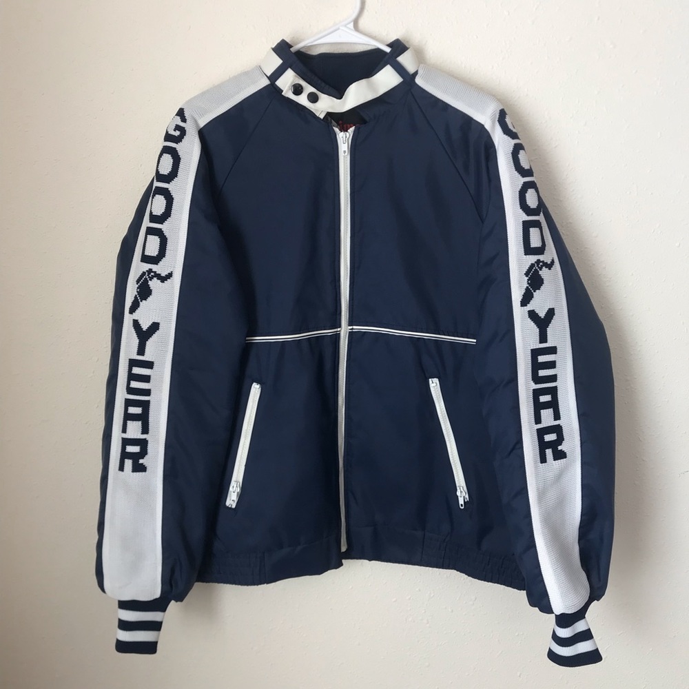 Vintage 70’s 80’s GoodYear Racing bomber jacket